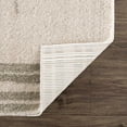 thumbnail image 4 of Hauteloom Apichu Hallway, Kitchen Machine Washable Runner Rug - Bohemian, Transitional - High Pile - Peach, Medium Gray - 2'7" x 7'3", 4 of 10