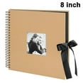 thumbnail image 1 of Scrapbook Photo Album 8x8 Inch Diy With Cover Photo Pocket 30 Pages, 1 of 5