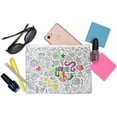 thumbnail image 3 of VHALE Color Your Own Pencil Case, Pen Case, Stationery Pouch Zipper Bag for Children, 2 Pack, 3 of 7