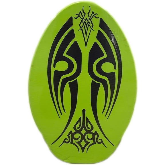 Rubber Top Wooden Skimboard with Slip Free Grip (No Wax Needed!) (Green, 41 Inch)$$Sport & Recreation Other