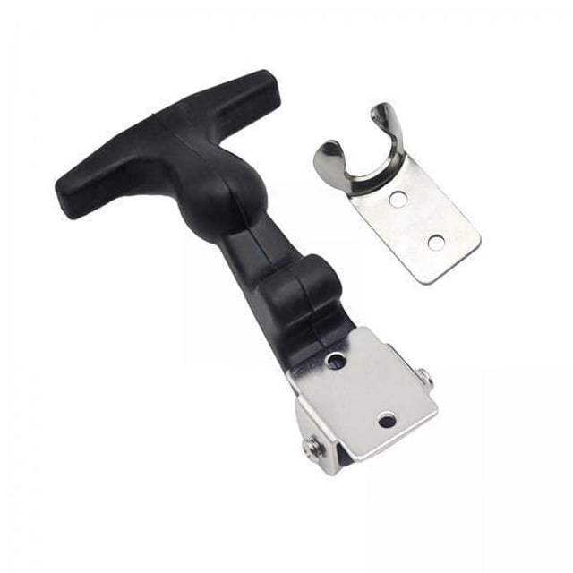 jinwen 2xAuto Engine Cover Hasp Hasp Hood latches Set for Trucks Farm Machinary XS Stainless steel