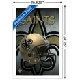 thumbnail image 2 of NFL New Orleans Saints - Casque 16, 2 of 4
