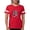 Red, variant on - Rattlesnake - Womens Football Shirt