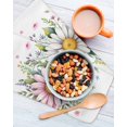 thumbnail image 3 of Colorful Daisy Floral Kitchen Dish Towels for Drying Dishes Set of 2, Spring Flowers Botanical Leaves Rustic Waffle Weave Microfiber Hand Tea Bathroom Towels Quick Dry & Absorbent Towel 12x12, 3 of 7
