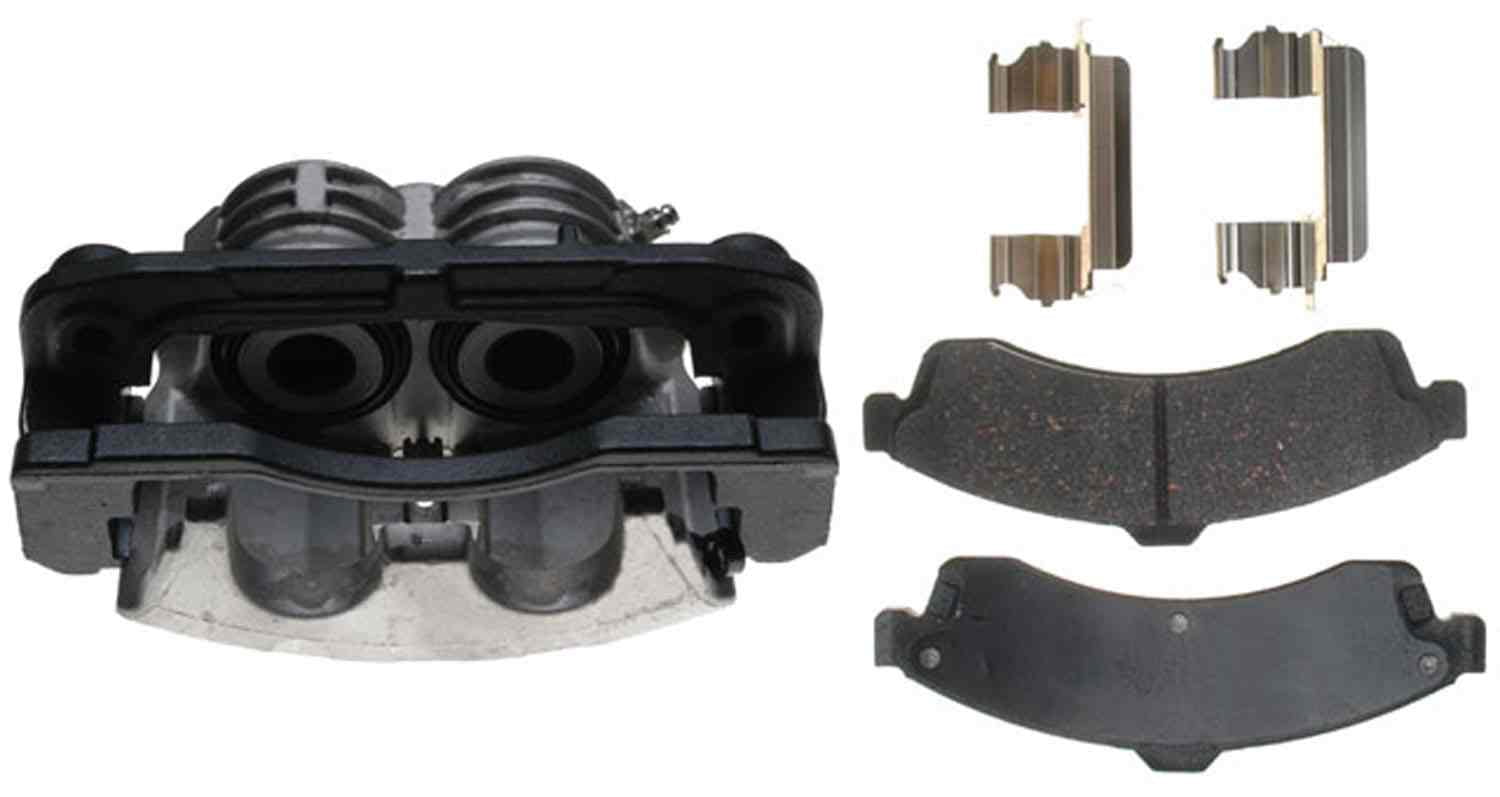 ACDelco 18R1519 Reman Non-Coated Loaded Disc Brake Caliper w/Ceramic Pads