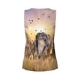 thumbnail image 5 of Picia Vintage Wildlife Protection Pattern Women's Workout Tank Top,Breathable Activewear,Slim Fit Athletic Top,Versatile Workout Moisture-wicking top-XX-Large, 5 of 9