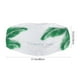 thumbnail image 2 of EeaseMX Funda protectora de tela elástica con estampado para aire acondicionado de pared, a prueba de polvo, para decoración del hogar (con estampado de hojas de plátano, tamaño general: 80 cm), 2 of 7