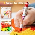 thumbnail image 6 of Jar Melo 36 Count Jumbo Crayons for Toddlers, Non Toxic Washable Crayons, Easy to Hold Silky Large Crayons, Safe for Babies and Kids Gifts, 6 of 11