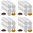 thumbnail image 1 of Sellos de Tapas de Láminas de Aluminio - Cápsulas Reutilización de Cápsulas de Café 480 Piezas, para Sellos Cubierta de Cápsulas de Café de Reutilización Vertuoline Vertuo 62 mm, 1 of 7
