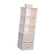 thumbnail image 4 of Organizador de armario colgante para apartamento, dormitorio, estantes portátiles plegables para guardar ropa 5 capas, 4 of 7