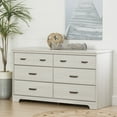 thumbnail image 1 of South Shore Versa 6-Drawer Dresser for Adult, in Winter Oak, 1 of 12