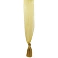 thumbnail image 2 of DECOPRO Elegant Organza Ribbon Curtain and Drapery Tassel Tieback, Tassel Length 4" (10cm), Spread 24" (61cm) # TBORGNZ4, Mustard Gold #VNT4 (Dark Beige Gold) Sold Individually, 2 of 2