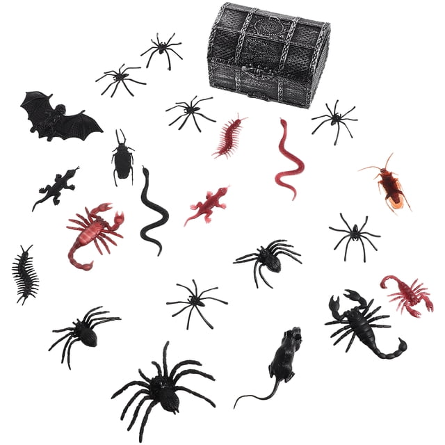 Shisuyan Halloween Spoof Toys Plastic Assorted Color 1 Set 4.1X1.9X0.5in