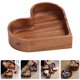 thumbnail image 2 of Bandeja para servir en forma de corazón, bandeja de madera para aperitivos, bandeja para guardar joyas, bandeja para guardar frutos secos, 2 of 6