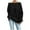 Black, variant on TKLPEHG Women's Off The Shoulder Sweatshirts Solid Color Casual Drawstring Oversized Sweatshirt Y2k Long Sleeve Fall Pullover Tops (White,XL)
