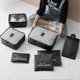 thumbnail image 4 of 6pcs Packing Cubes Luggage Bags Organizer High quality Travel Travel Luggage Packing Organizers Set with Toiletry Bag Black, 4 of 5
