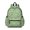 Cow and Spot Green Pattern, variant on Cow and Face White Pattern Cute School Backpack with Padded Back and Adjustable Shoulder Straps 13.4"x11"x4.7"