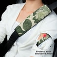 thumbnail image 4 of WYYP Flower Design Car Seat Belt Pad Cover Protects Neck and Shoulder from Rubbing 2Pcs, 4 of 6