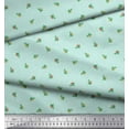 thumbnail image 3 of Soimoi polyester Crepe Fabric Leaves & Buds Floral Print Sewing Fabric Yard 52 Inch Wide, 3 of 3
