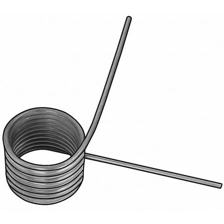 

Sim Supply Torsion Spring 270 Deg 0.353OD PK6 3HPF4 3HPF4 ZO-G7558135