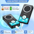 thumbnail image 6 of UHAXZ Elderly Intercom System, Full Duplex Talk, Wireless, Portable, 2-pack, 6 of 9
