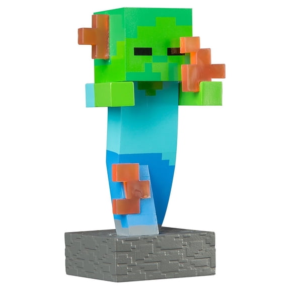 JINX Minecraft Adventure Vinyl Figure (Flaming Zombie)