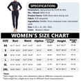 thumbnail image 2 of Toystoory Trajes de neopreno de 5MM, traje de buceo, pantalones largos de manga larga, traje de Surf con protección para buceo, esnórquel, surf, Deportes acuáticos Mujer/Negro S Toystoory OD003704-09, 2 of 6