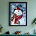 thumbnail image 2 of Cuadros Decorativos DIY resina diamante pintura muñeco de nieve mosaico imagen Kit diamante bordado arte Likrtyny embutido en tela, 2 of 9
