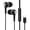 Black, variant on ruhuadgb In-Ear Wired Headphones Noise-Canceling Mic Enhanced Sound Quality Low Latency Type-C Heavy Brass Earphones