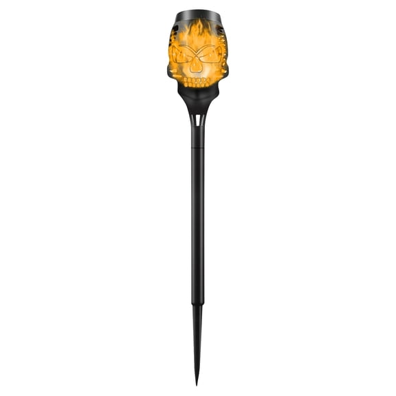 Solar Torch Light with Flickering Flame for Halloween Decorations | Solar Lights Outdoor for Halloween Decor,Waterproof Solar Garden Lights, Flame Torches for Outside Garden Patio Pathway Yard