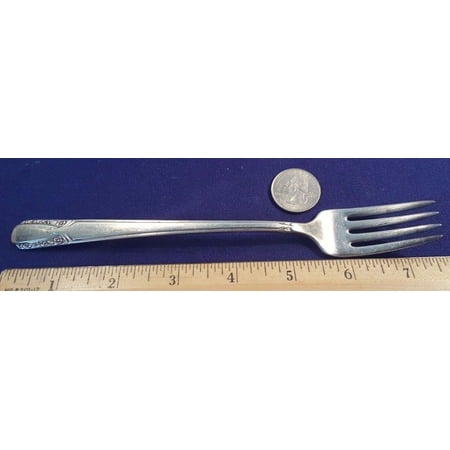 1847 Rogers Silverplate Fork - Wm Rogers MFG CO Talisman Pattern 7.5