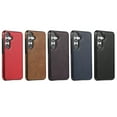 thumbnail image 4 of PU Leather Case for Samsung Galaxy S24+ Plus, Case for Women Men, Slim Fit Shockproof Retro Style Drop Proof Protective Rugged Phone Case for Samsung Galaxy S24+, Brown, 4 of 4