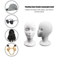 thumbnail image 4 of Cabeza femenina de la espuma de maniquí de moda para la peluca Sunglasses Soporte de gafas Rack Likrtyny Para estrenar, 4 of 6
