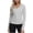 Gray, variant on Women's Zip up Sun Protection Jacket UPF 50+ Long Sleeve Mock Neck Lightweight Breathable Solid Cardigan Athletic Coat 3XL