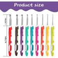 thumbnail image 5 of TPR and ABS Handle Crochet Hook(9pcs), 5 of 7