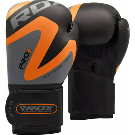 RDX Boxing Gloves Muay Thai Punch Bag Mitts Sparring Punching Training Fight 16oz