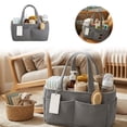 thumbnail image 2 of Outdor Corduroy Large Capacity Baby Nappy Organizer Portable Maternity Tote, 2 of 6