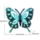 thumbnail image 2 of Colgante decorativo de corteza de mariposa de jardín - Azul, 2 of 3