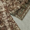thumbnail image 5 of BERTHMEER 2'x3' Area Rugs Washable Small Rugs for indoor Entryway Bedroom Vintage Oriental Distressed Rugs, Rust, 5 of 7