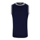 thumbnail image 3 of Camiseta sin mangas de verano para hombre: camiseta sin mangas con cuello redondo, material de poliéster para el gimnasio o la playa., 3 of 8