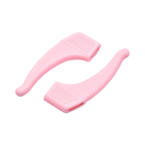 Silicone Eyeglass Ear Grips, 1.57X0.23" Anti‑Slip Glasses Retainer Hooks, Flexible Spectacle Ear Holders, Comfortable Eyewear Sleeve Clips, Durable Glasses Temple Stoppers, Eyeglass Accessory Pieces
