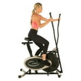exerpeutic gold elliptical and exercise bike dual trainer
