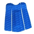 thumbnail image 3 of 3x Almohadilla de tracción shamjiam para tabla de surf azul, 3 of 5