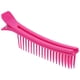 thumbnail image 3 of 1 pinza para el cabello en capas de plástico, pinzas para seccionar, pinzas multiusos para peinar el cabello, pinza especial para peluquería, tinte caliente para uso en el hogar, salón (púrpura), 3 of 6