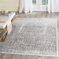 thumbnail image 2 of Safavieh Adirondack Collection ADR103B Silver and Ivory Vintage Geometric Area Rug (3' x 5'), 2 of 3