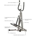 thumbnail image 3 of Stamina Products 40-0069 Spacemate Adjustable Folding Fitness Stepper, 3 of 6