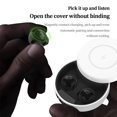 thumbnail image 4 of OAVQHLG3B Wireless Earbuds Bluetooth In Ear Light-Weight Headphones Built-in Microphone Immersive Premium Sound With Charging Case, 4 of 5