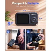 TOMLOV Digital Microscope Handheld Adjustable Focus Coin Microscope 2.4 IPS Screen Magnifying Glass Jewelry Loupe