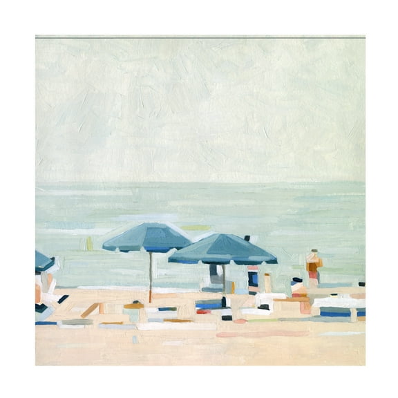 Trademark Fine Art Emma Scarvey If Its the Beaches I Canvas Wall Art - 14x14