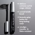 thumbnail image 6 of e.l.f. Incredi-Curl Curling & Volumizing Mascara, Pitch Black, 0.32oz, 6 of 14